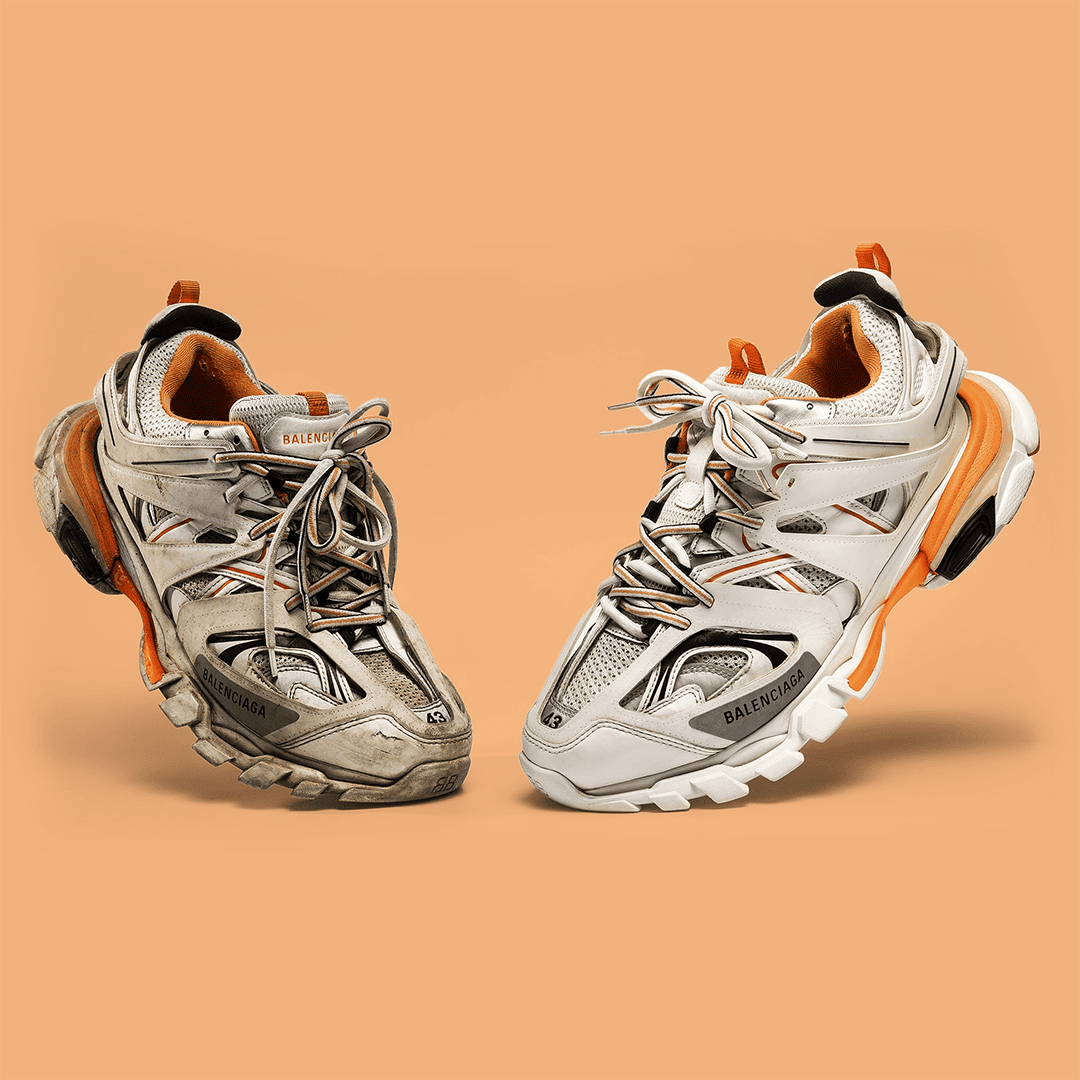 Химчистка Balenciaga — до и после | SOLE FRESH ТЕСТ