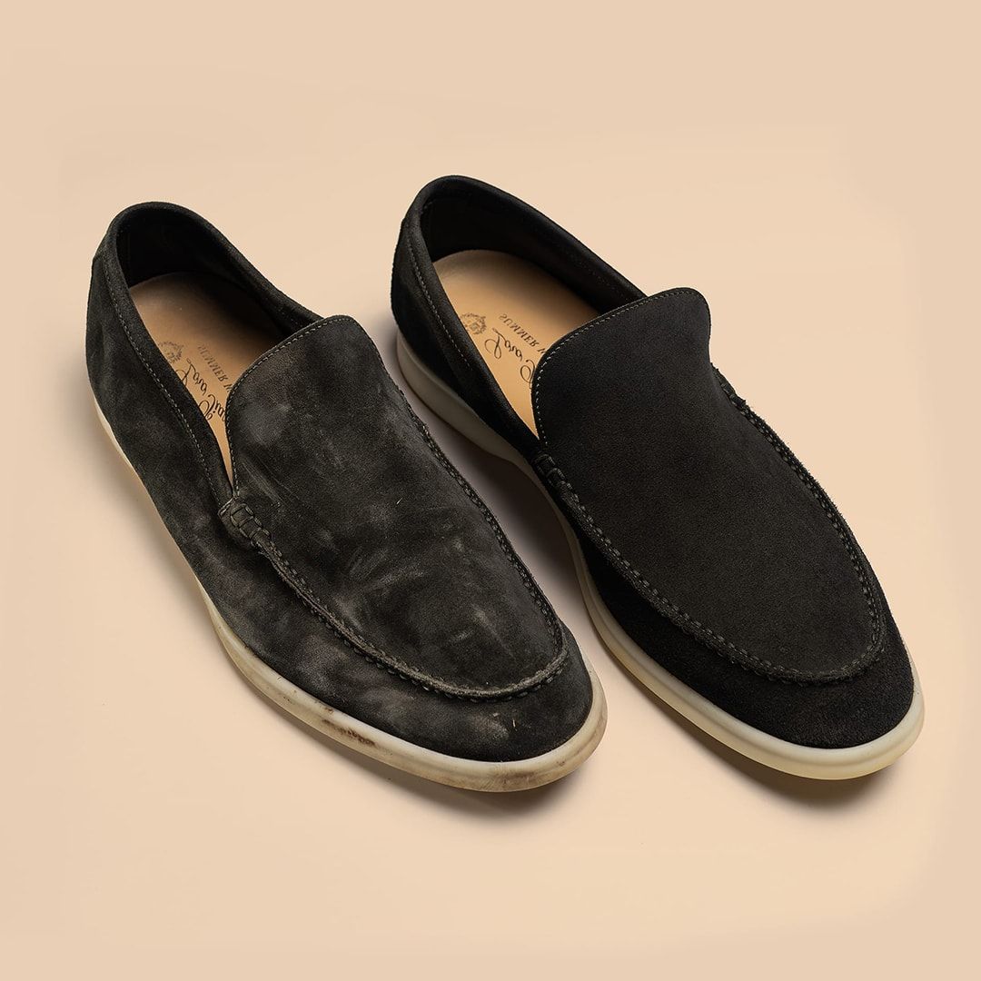 Химчистка Loro Piana — до и после | SOLE FRESH ТЕСТ