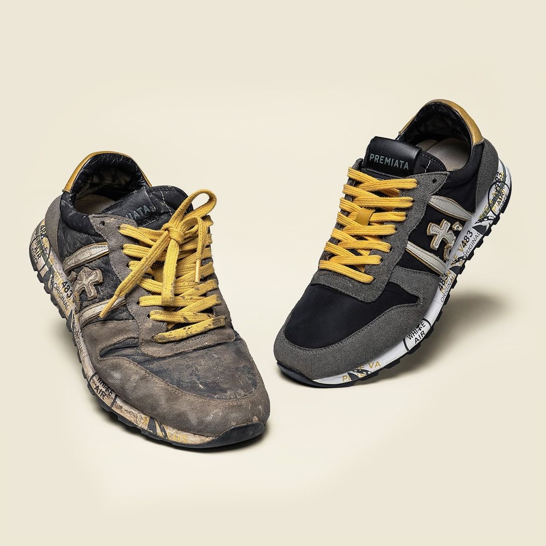 Химчистка Premiata — до и после | SOLE FRESH ТЕСТ